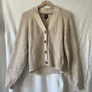 GAP Cream Sweater/Cardigan